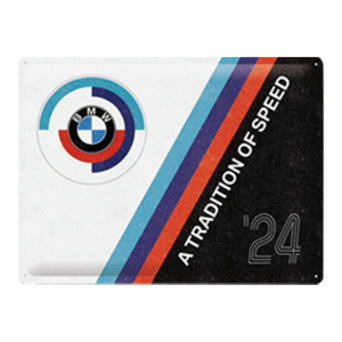 Schild BMW Motorsport - Tradition Of Speed