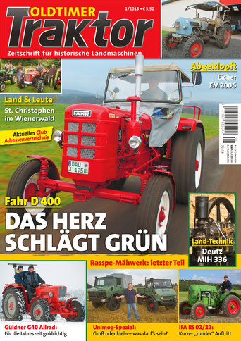 Oldtimer Traktor 1/2015