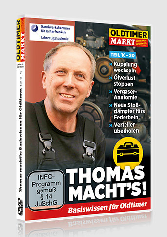 DVD: THOMAS MACHT'S - Vol. 4 Basiswissen für Oldtimer