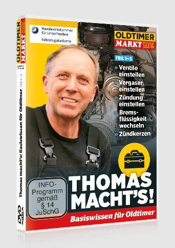 DVD: THOMAS MACHT'S - Vol. 1 Basiswissen für Oldtimer