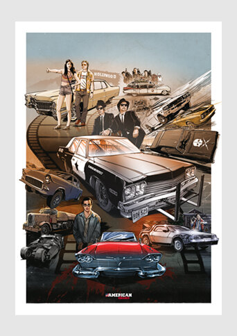 Poster Movie Car Legends